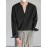 Men's Shirt Top V Neck Loose Long Sleeve Closure Male Casual Shirt For Men Daily Vacation Streetwear