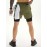 2-in-1 Double Layer Shorts With Inner Pocket, Men's Mid Stretch Sports Shorts For Summer Gym Workout Training