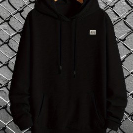 Men's Long Sleeve Pattern Print,Hoodies Street Casual Sports And Fashionable With Kangaroo Pocket Sweatshirt,Suitable For Outdoor Sports,For Autumn And Winter, Fashionable And Versatile